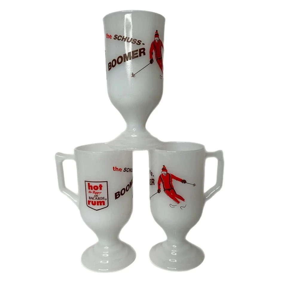 Vintage Dr Pepper Mug Set Dr Pepper Accessory Ski House Gift Funny Dr Pepper - Picture 2 of 6